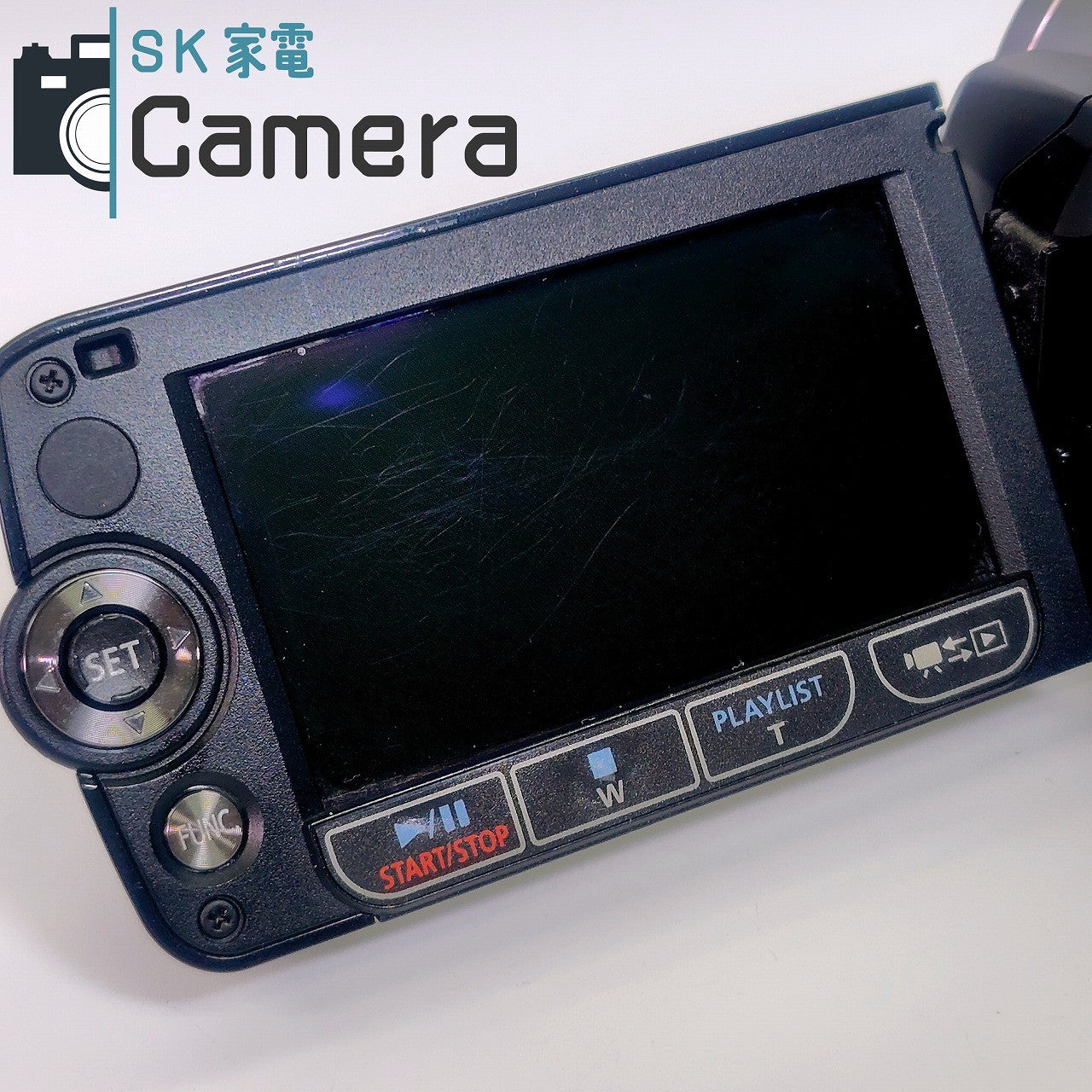 【中古】 Canon iVIS HF-20 デジタルビデオカメラ BP-809 電池付 キャノン HD CMOS 動作確認済