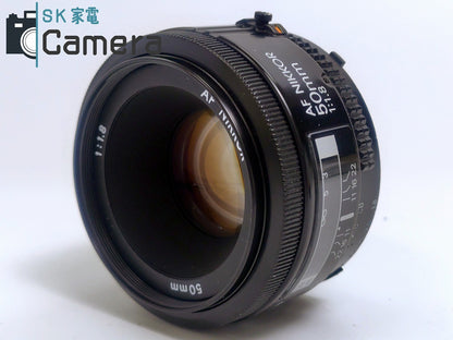 【良品】 Nikon AF NIKKOR 50ｍｍ F1.8 キャップ付 ニコン