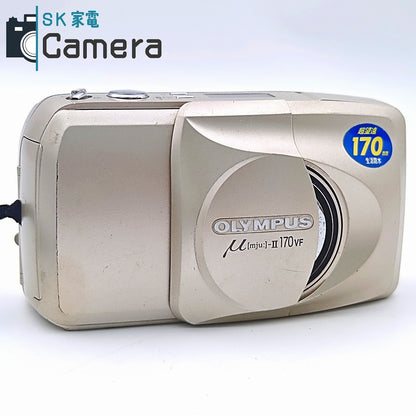 OLYMPUS μ [mju:] - II 170 VF 38-170ｍｍ オリンパス ミュー コンパクトフィルムカメラ 並