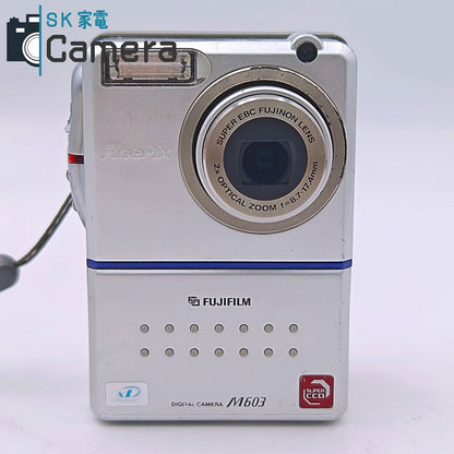 【中古】 FUJIFILM FinePix M603 富士フィルム ファインピクス コンパクトデジタルカメラ 電池 充電器 XDカード グリップ 付