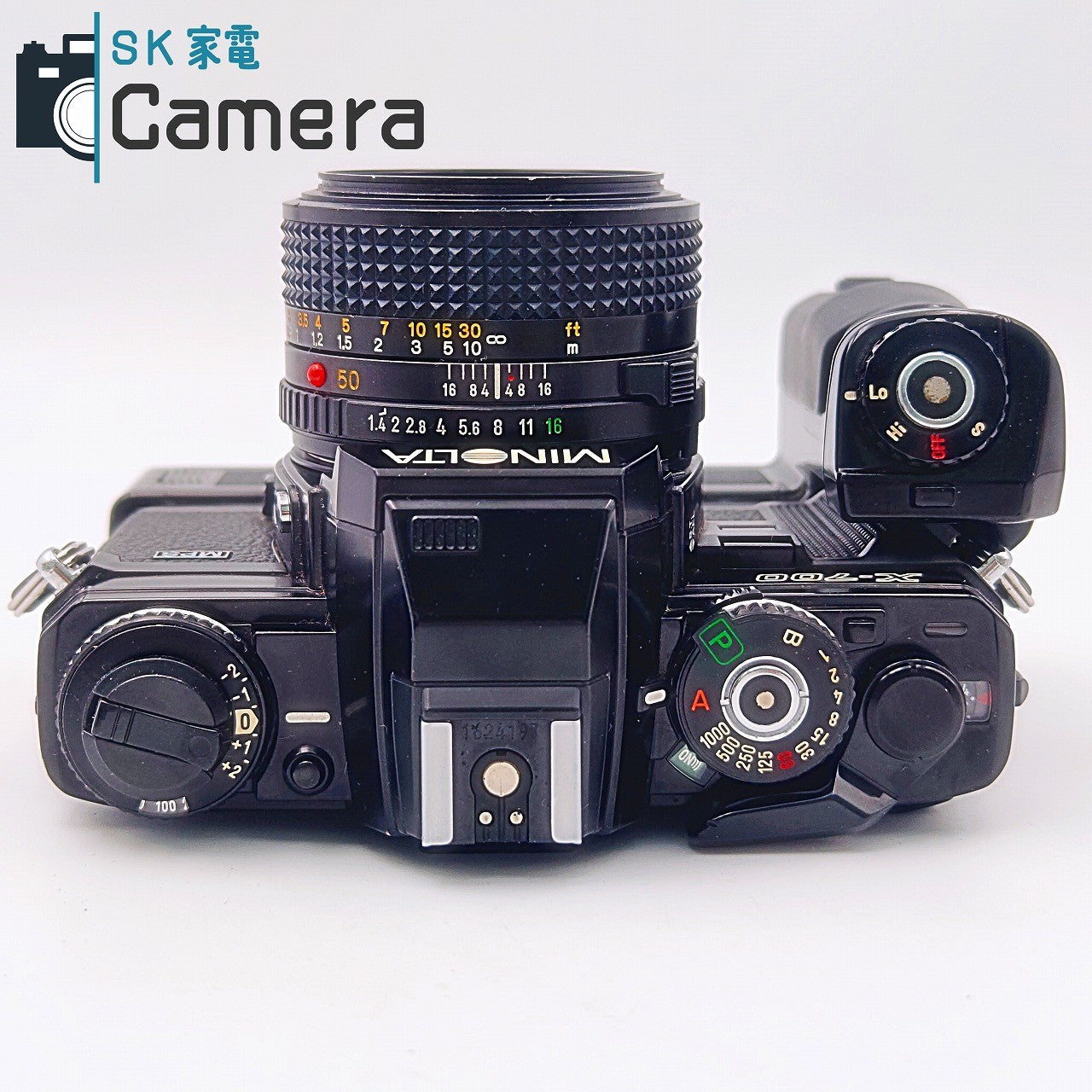 【中古】 MINOLTA X-700 MPS モータードライブ MD 50ｍｍ F1.4 テスト用フィルムにて確認済 ミノルタ