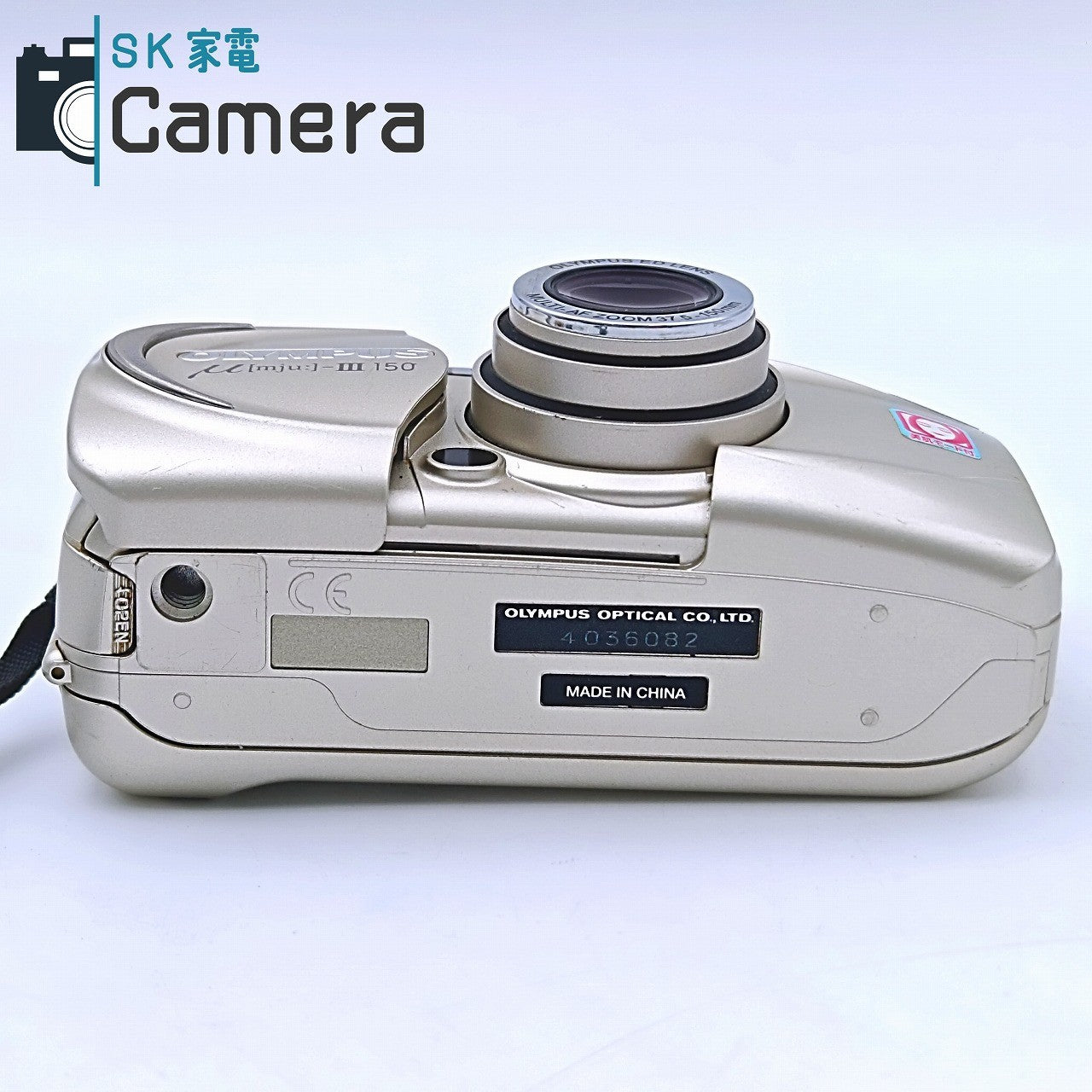 【中古】 OLYMPUS μ [mju:] -III 150 37.5-150ｍｍ オリンパス ミュー テスト用フィルムにて確認済 コンパクトフィルムカメラ