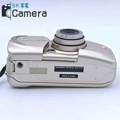 【中古】 OLYMPUS μ [mju:] -III 150 37.5-150ｍｍ オリンパス ミュー テスト用フィルムにて確認済 コンパクトフィルムカメラ
