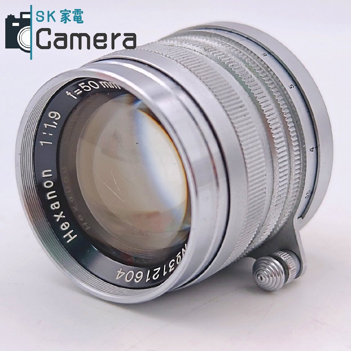 Konishiroku Hexanon 50ｍｍ F1.9 L39 小西六 ヘキサノン