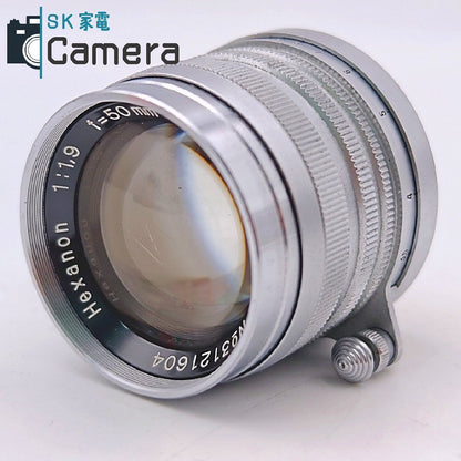 Konishiroku Hexanon 50ｍｍ F1.9 L39 小西六 ヘキサノン