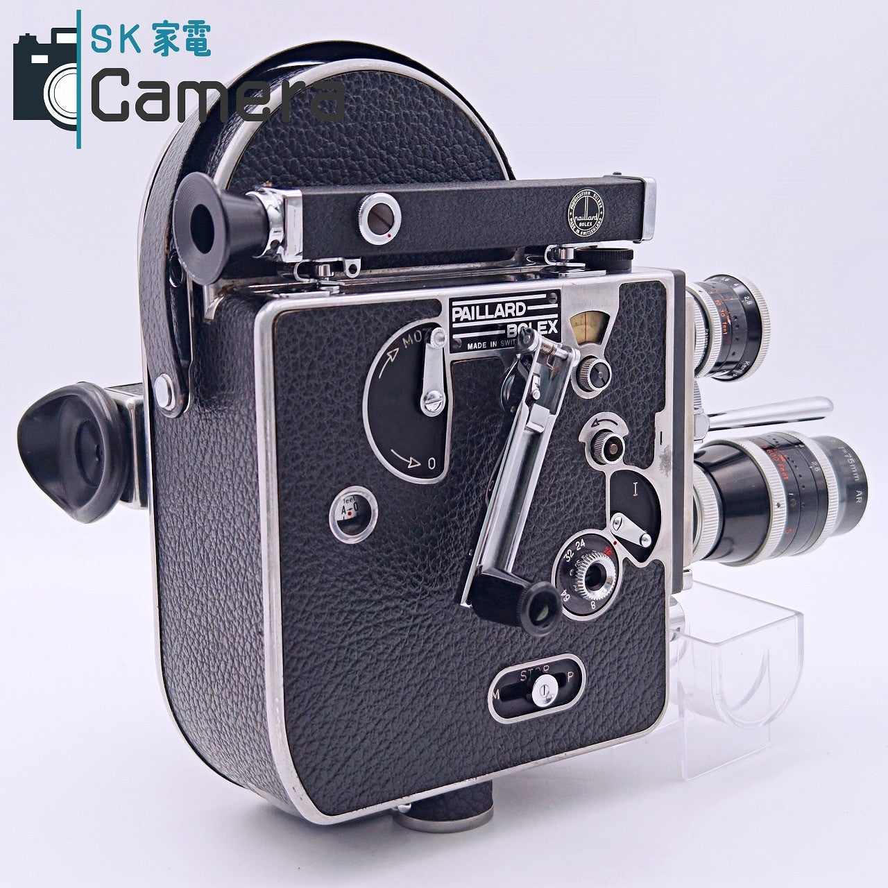【中古】 RAILLARD BOLEX H16 16ｍｍ Kern-Paillard Switzerland YVR 75ｍｍ F2.8 SWITAR AR 25ｍｍ F1.4 YVAR AR 16ｍｍ F2.8 ボレックス