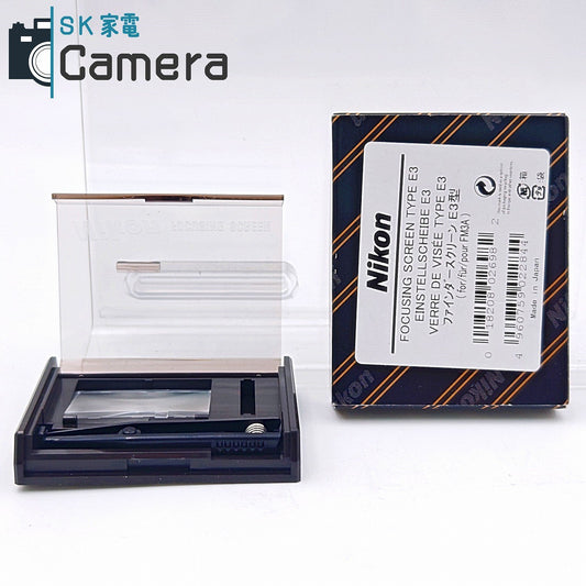 【中古】 Nikon FOCUSING SCREEN TYPE E3 ファインダー スクリーン for FM3A ニコン 美品