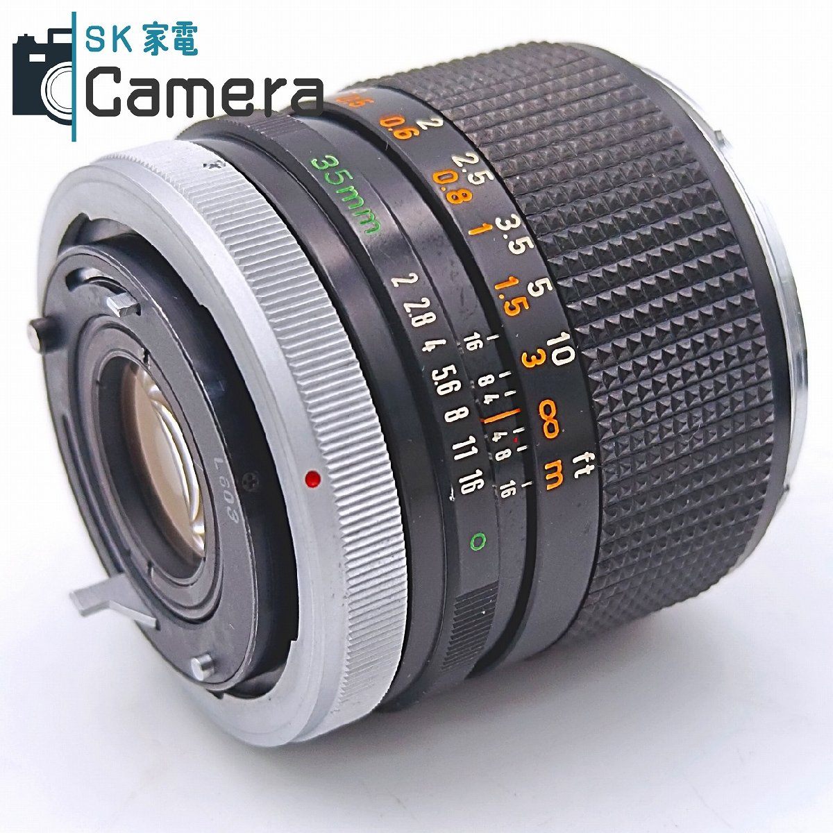 Canon FD 35ｍｍ F2 キャノン キャップ付き 現状品