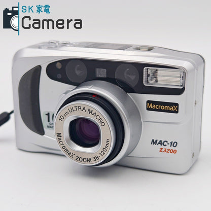 【中古】 GOKO Macromax MAC-10 Z3200 コンパクトフィルムカメラ テスト用フィルムにて確認済 ゴコー