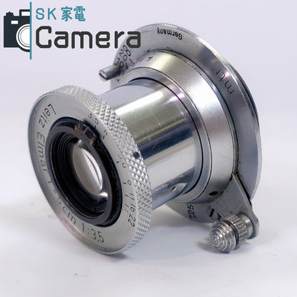 【中古】 Leitz Elmar 5cm F3.5 L39 2025年10月清掃済 ライカ エルマー