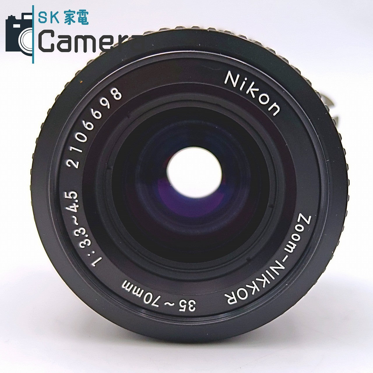 【中古】 Nikon Nikkor Zoom-NIKKOR 35-70ｍｍ F3.3-4.5 Ai-s HN-2 L37c フード フィルター 付 ニコン