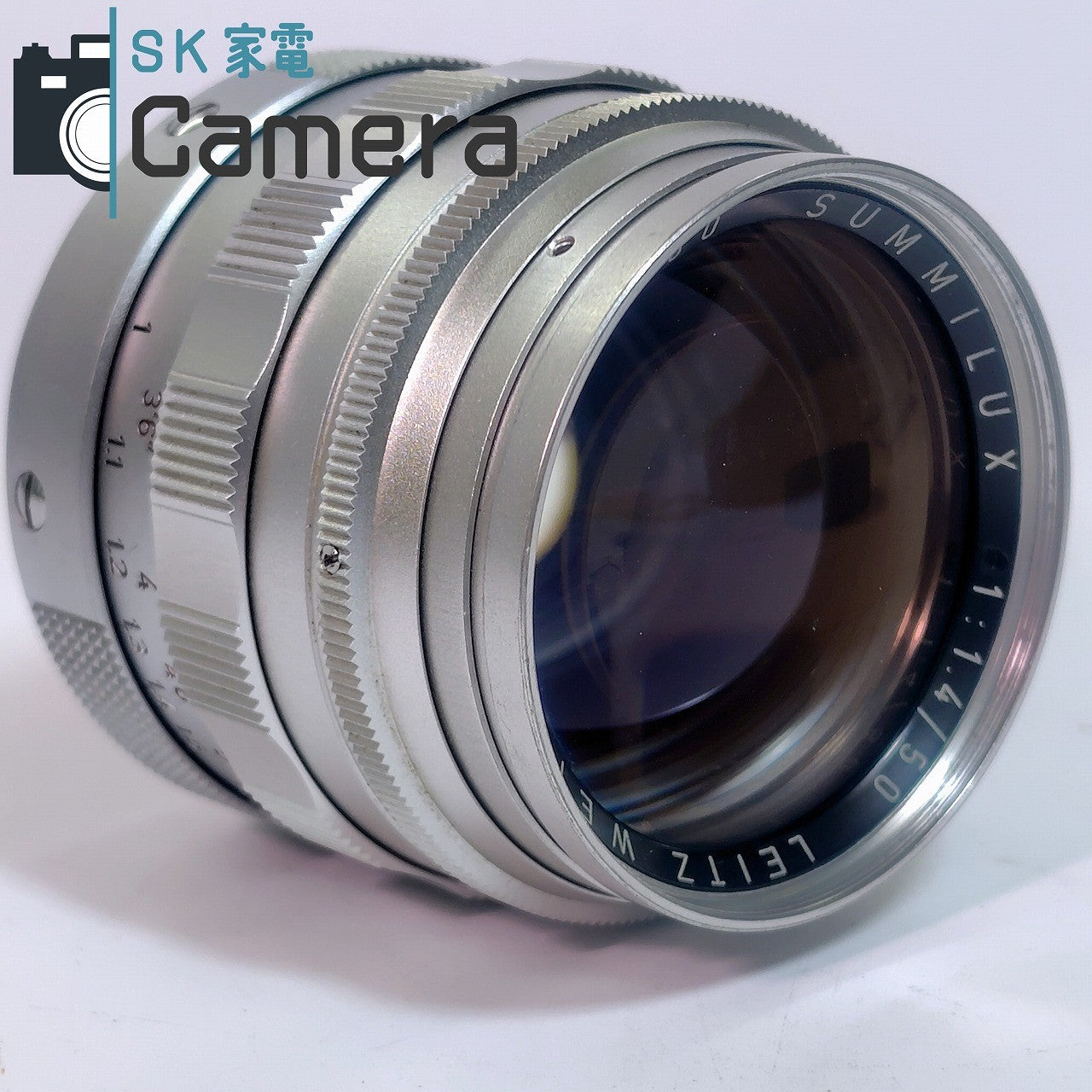 LEICA SUMMILUX 50ｍｍ F1.4 1st 逆ローレット 2025年8月清掃済 ライカ ズミルックス 164万番台