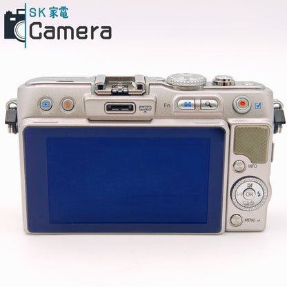 【中古】 OLYMPUS PEN Lite E-PL3 オリンパス ミラーレスデジタルカメラ 手振れOK 電池 充電器付