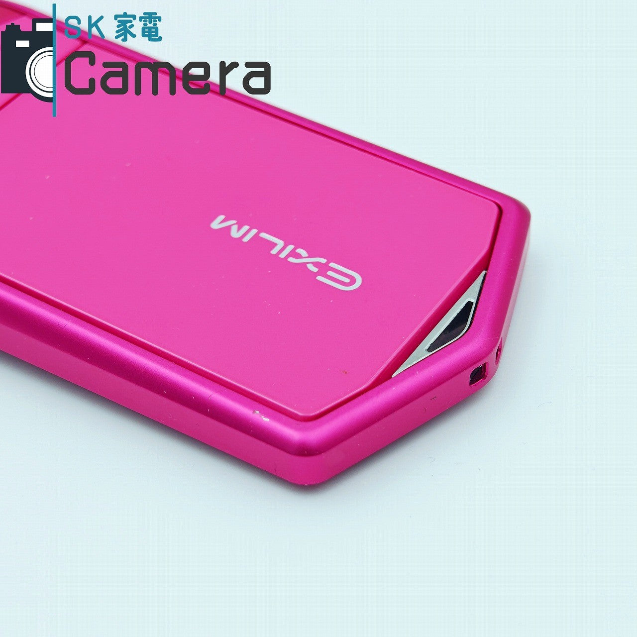 【中古】 CASIO EX-TR600 EXILIM エクシリム 自撮りカメラ コンパクトデジタルカメラ ピンク MicroSD16GB 充電ケーブル付 希少