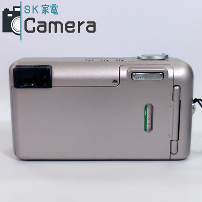 【中古】 PENTAX ESPIO 120 SW II ペンタックス エスピオ ピンク 120SWII テスト用フィルムにて確認済 コンパクトフィルムカメラ