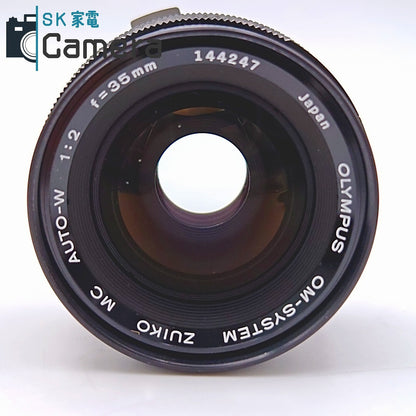 【中古】 OLYMPUS OM-SYSTEM ZUIKO MC AUTO-W 35ｍｍ F2 オリンパス キャップ フィルター 付