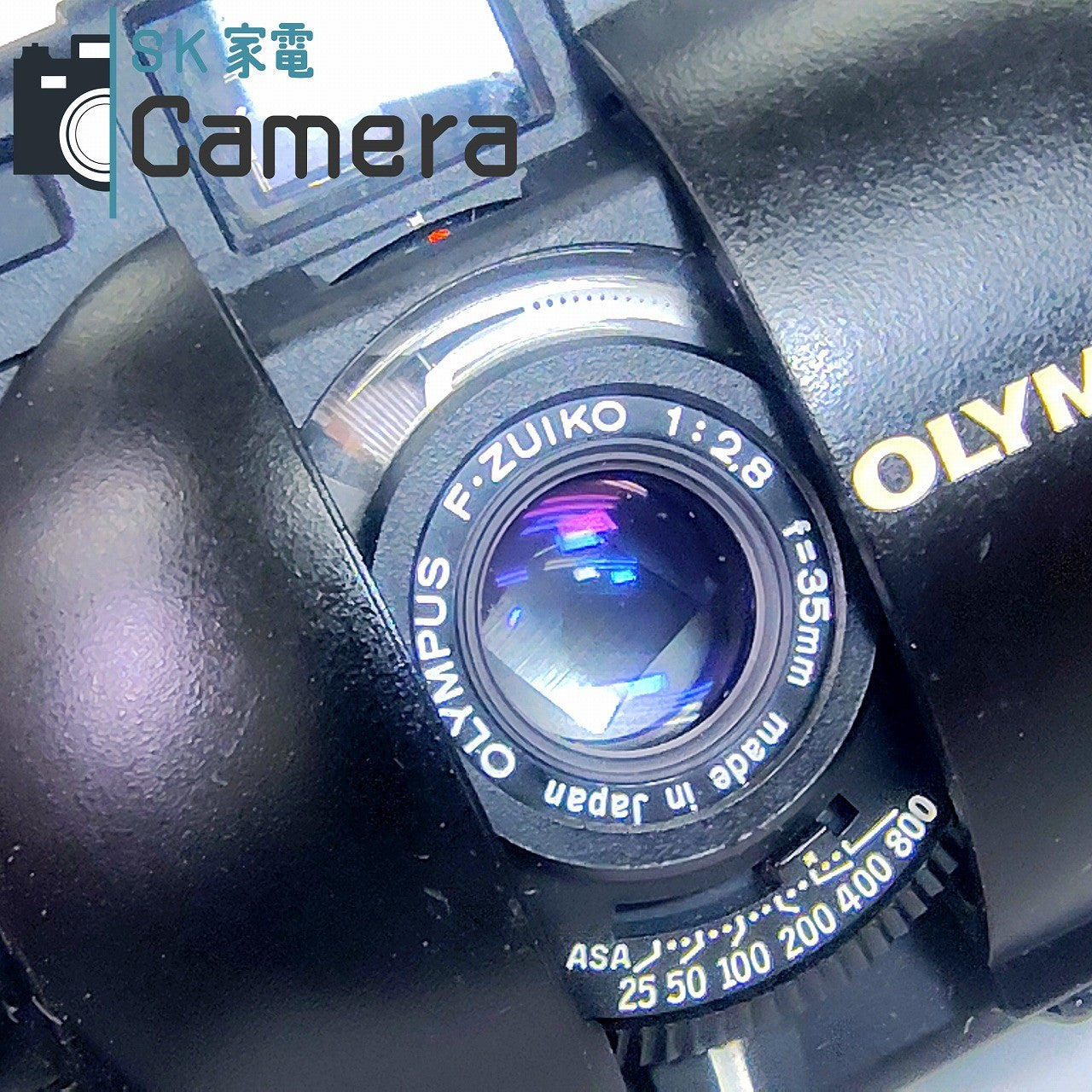 【中古】 OLYMPUS XA F.ZUIKO 35ｍｍ F2.8 Electronic Flash A11 オリンパス フィルムカメラ 箱 説明書付