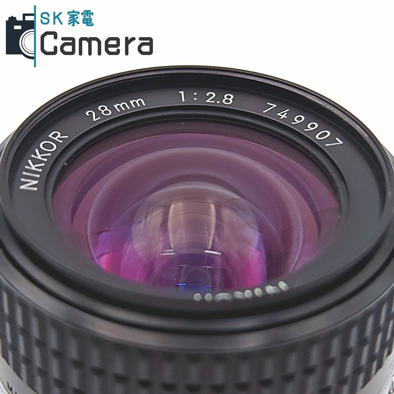 【中古】 Nikon NIKKOR 28ｍｍ F2.8 Ai-s ニコン キャップ付