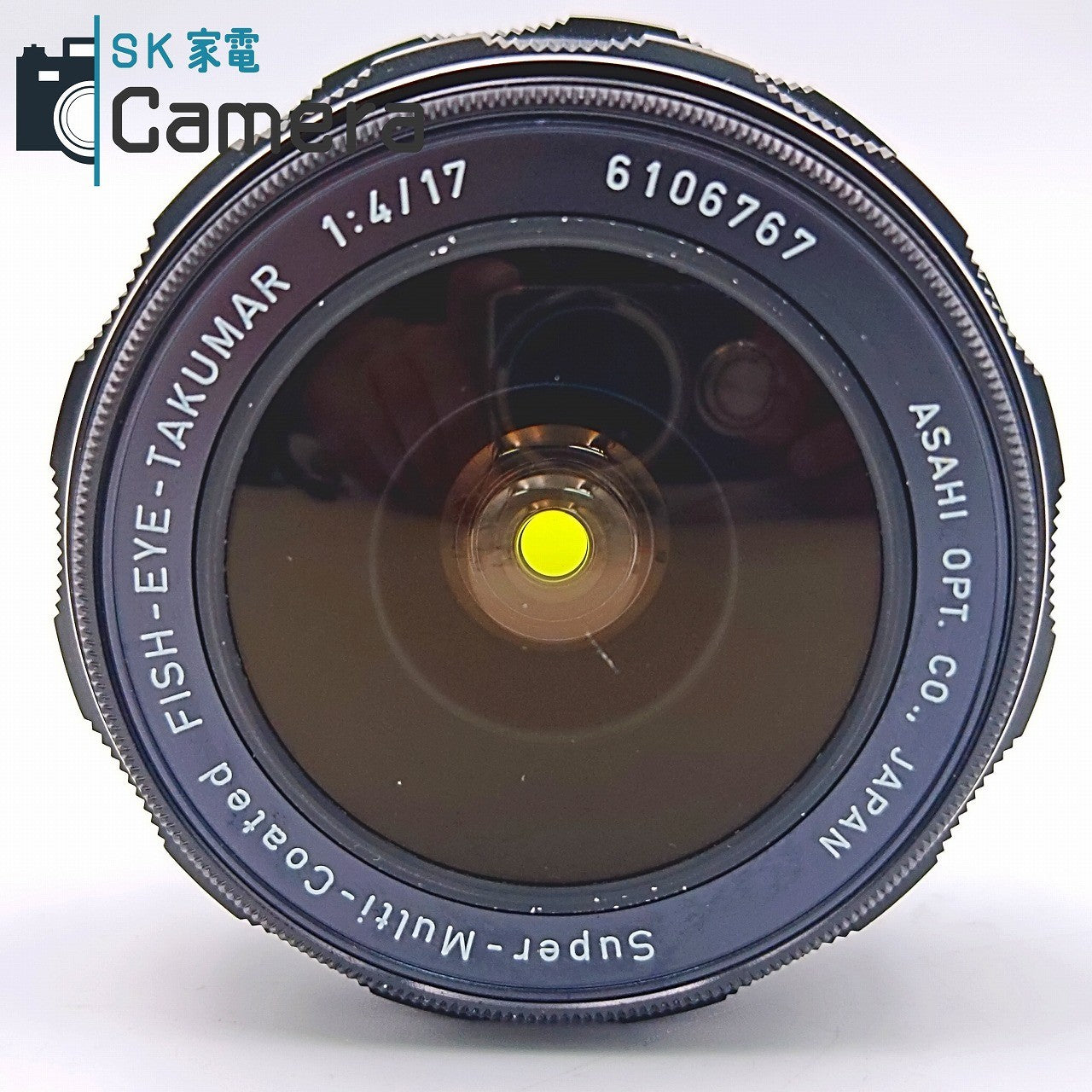【中古】 PENTAX Super-Multi-Coated FISH-EYE-TAKUMAR 17ｍｍ F4 2026年7月清掃済 フィッシュアイ ペンタックス タクマ― M42