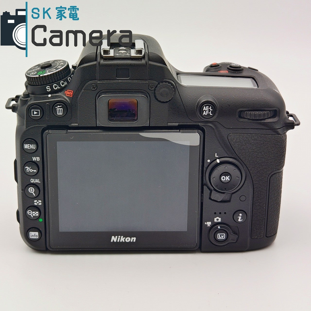 【中古】 Nikon D7500 ボディ 箱 説明書 充電器付 ショット数約5500回 ニコン 美品