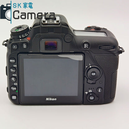 【中古】 Nikon D7500 ボディ 箱 説明書 充電器付 ショット数約5500回 ニコン 美品