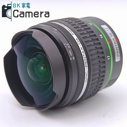 【中古】 PENTAX-DA FISH-EYE 10-17ｍｍ F3.5-4.5 ED [IF] ペンタックスK フィッシュアイ