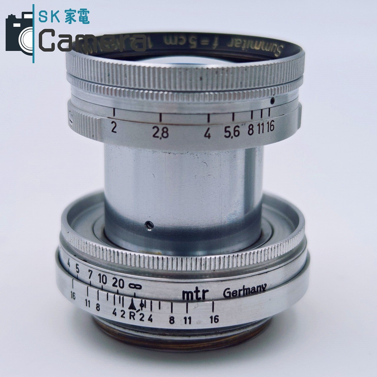 【中古】 Leitz Summitar 5cm F2 L39 2026年3月清掃済 ライカ ズミタール 希少シリアル No.611001