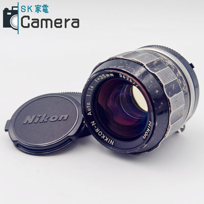 【中古】 Nikon NIKKOR-N Auto 35ｍｍ F1.4 Ai改 ニコン