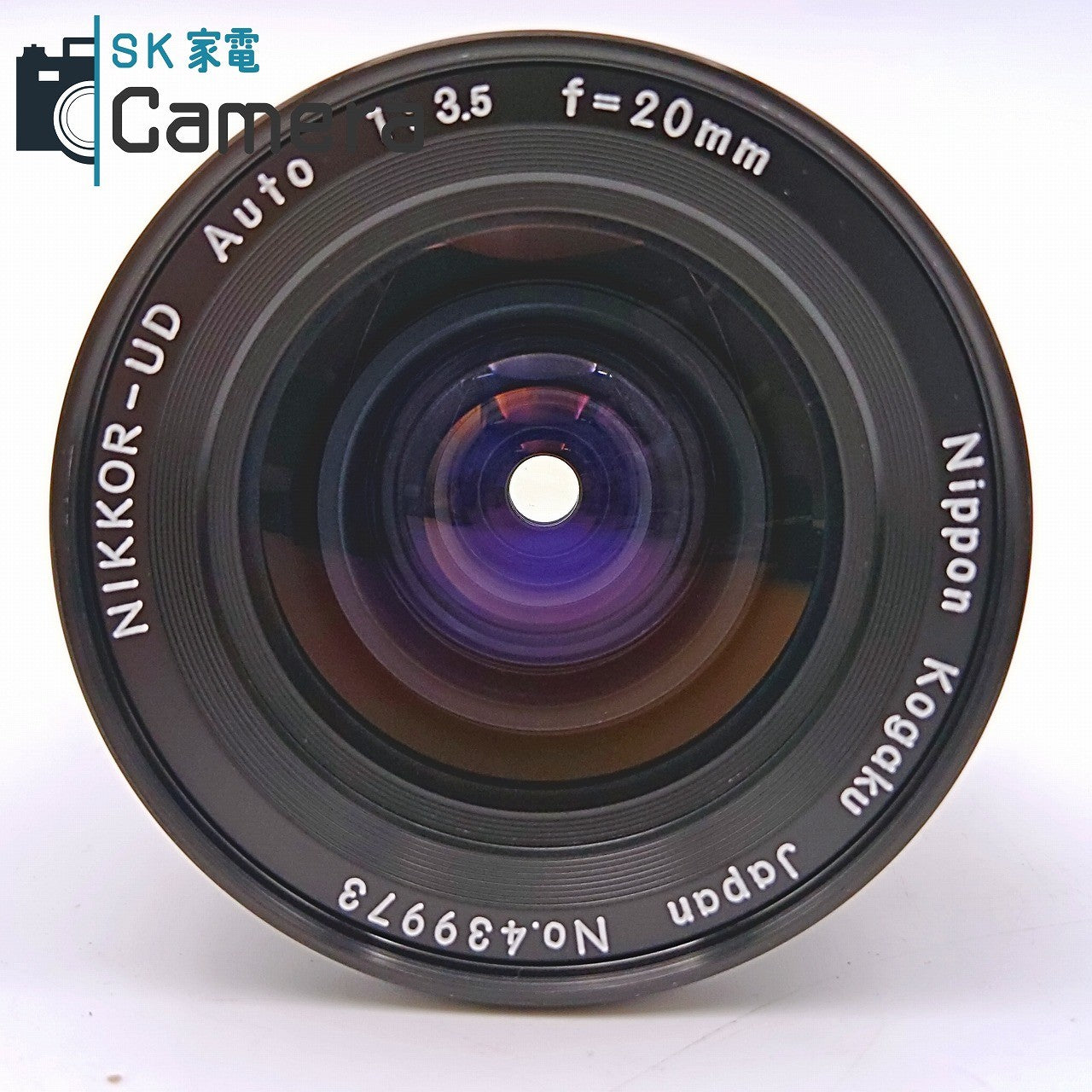 【中古】 Nikon NIKKOR-UD Auto 20ｍｍ F3.5 非Ai NH-9 フード付 ニコン 良