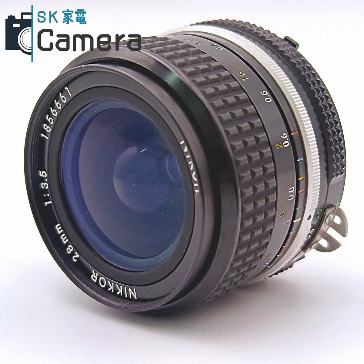 【中古】 Nikon Nikkor 28ｍｍ F3.5 Ai HN-2 L1Bc フード フィルター 付 ニコン