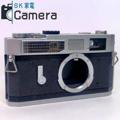 【中古】 Canon MODEL7 レンジファインダー シャッター 露出 動作 Canon7 キャノン