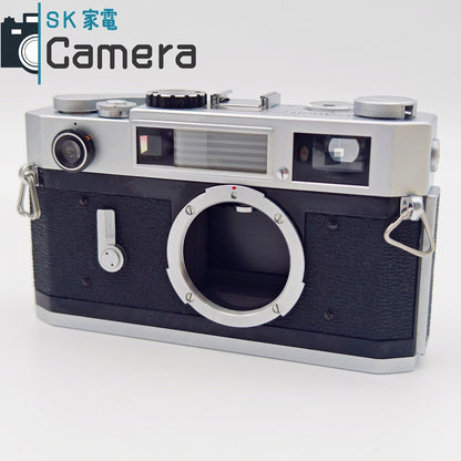 【中古】 Canon 7ｓ キャノン レンジファインダー 2025年12月オーバーホール済 30日保証 程度良 7S