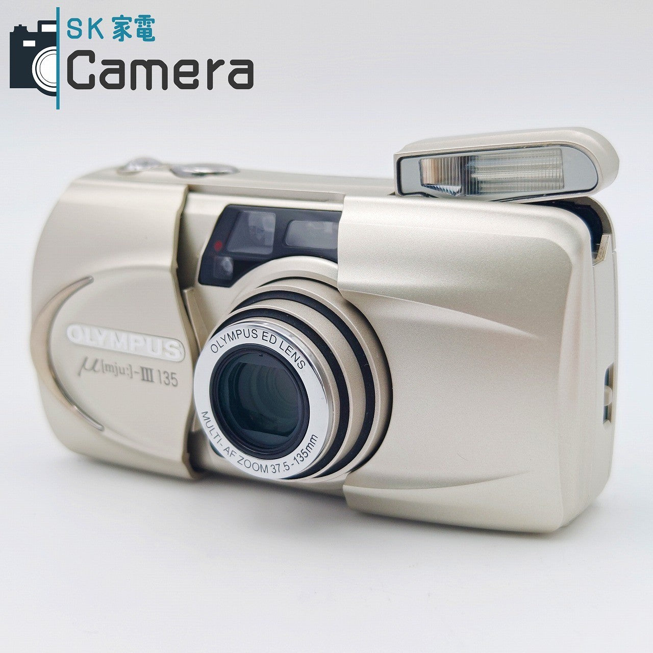 美品 OLYMPUS μ[mju:]-III 135 動作確認済み 中古】 OLYMPUS μ [mju:] - III 135 37.5-135mm オリンパス ミュー