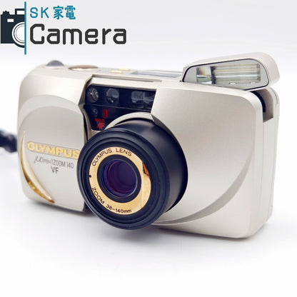 【中古】 OLYMPUS μ [mju:] ZOOM 140 VF 38-140ｍｍ オリンパス ミュー ケース付 美品