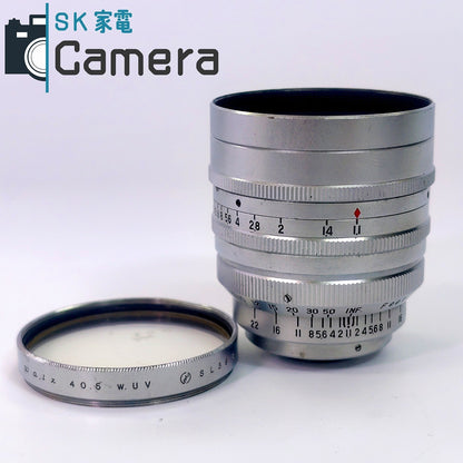 【中古】 ZUNOW-ELMO Cine 38ｍｍ F1.1 ズノー エルモ シネレンズ Dマウント