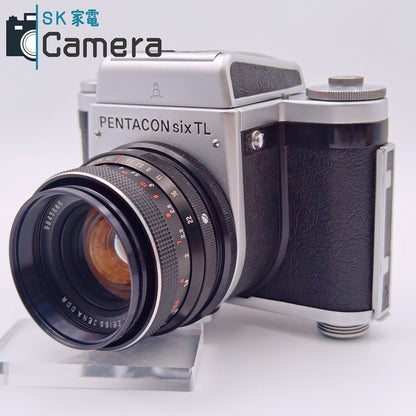 【中古】 PENTACON six TL MC BIOMETAR 80ｍｍ F2.8 Carl Zeiss JENA DDR ペンタコン MADE IN G.D.R. シャッターOK 旧東ドイツ