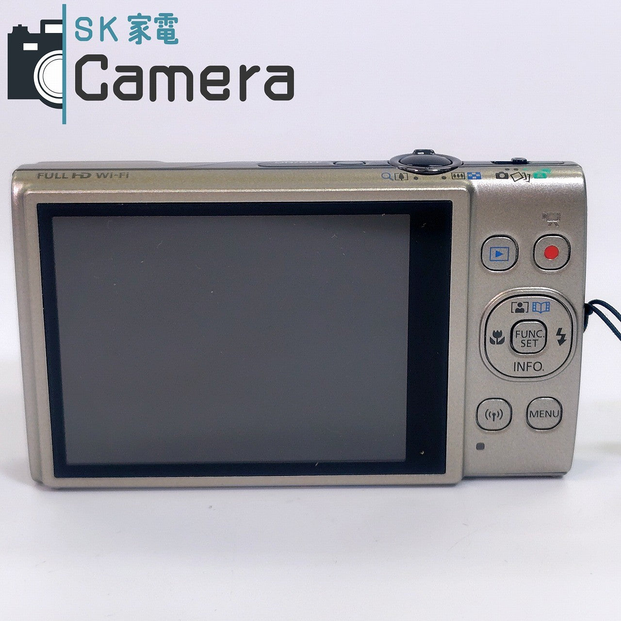 【中古】 Canon IXY 650 コンパクトデジタルカメラ PC2274 キャノン イクシー IXY650 電池 充電器 付 美品