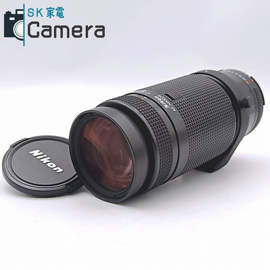 【中古】 Nikon AF NIKKOR 75-300ｍｍ F4.5-5.6 ニコン キャップ付