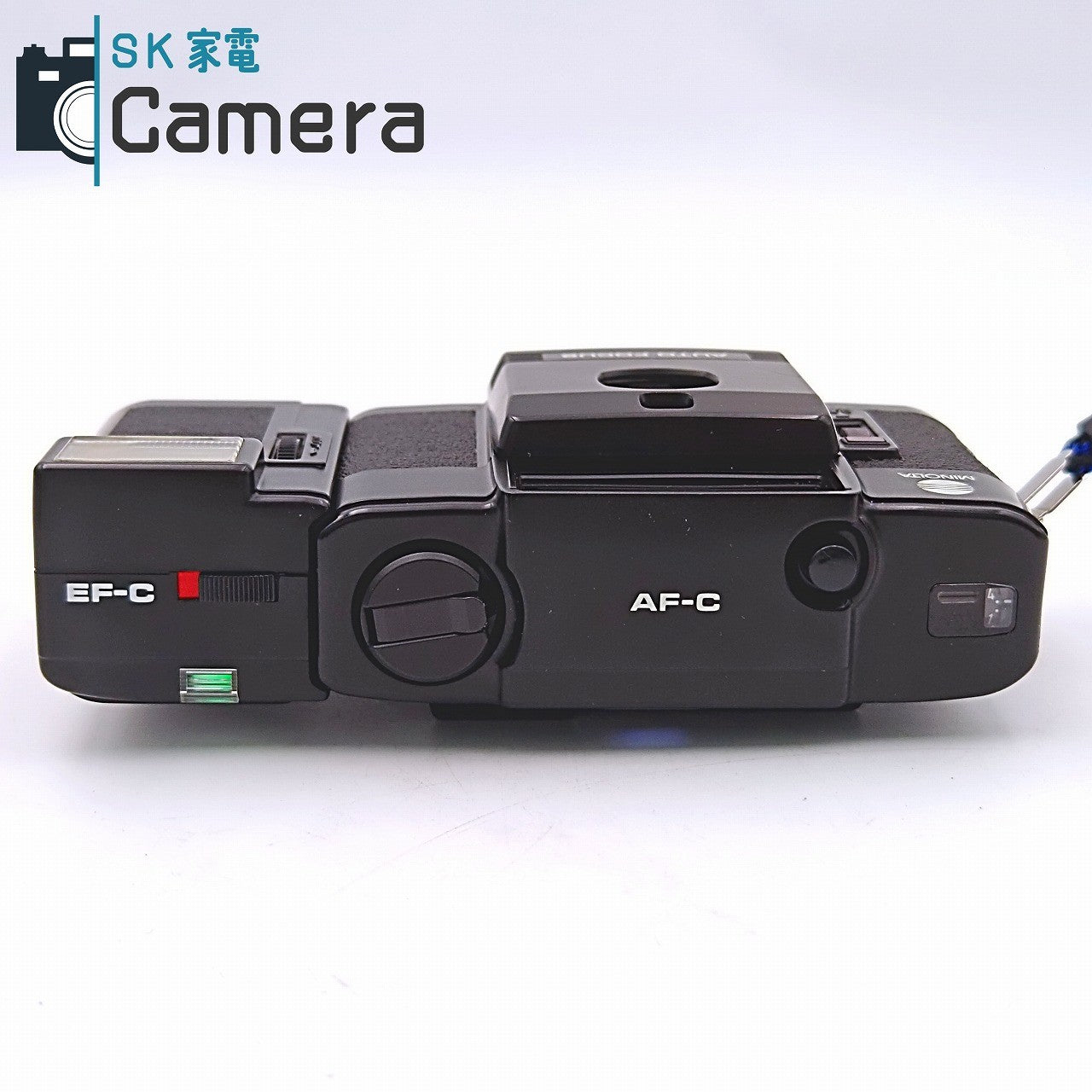 【中古】 MINOLTA AF-C 35ｍｍ F2.8 AUTO FOCUS EF-C ストロボ QUARTZ DATA BACK C 付 ミノルタ シャッター セルフ ストロボ 動作
