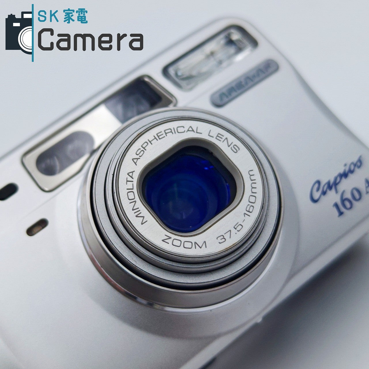 【中古】 MINOLTA Capios 160A コンパクトフィルムカメラ テスト用フィルムにて確認済 ミノルタ カピオス