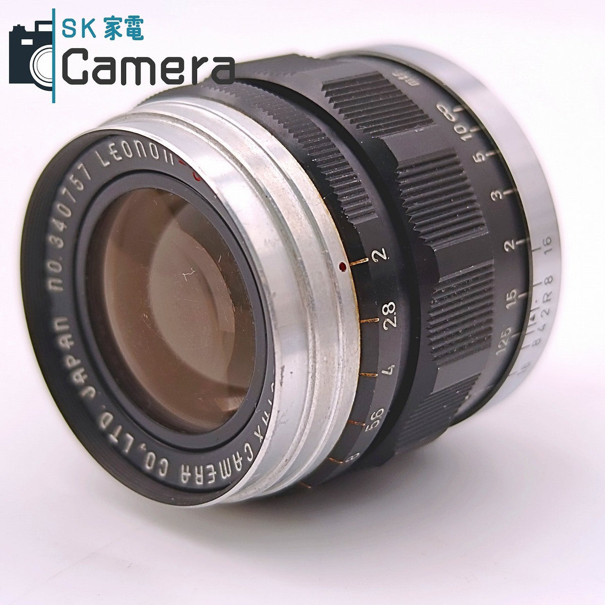 LEOTAX LEONON-S 5cm F2 L39 レオタックス レオノン