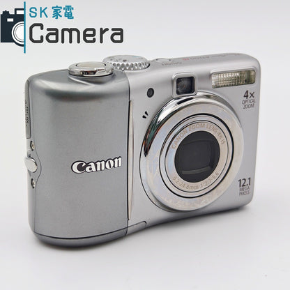 【中古】 Canon PowerShot A1100 IS キャノン パワーショット コンパクトデジタルカメラ 単三電池で動きます