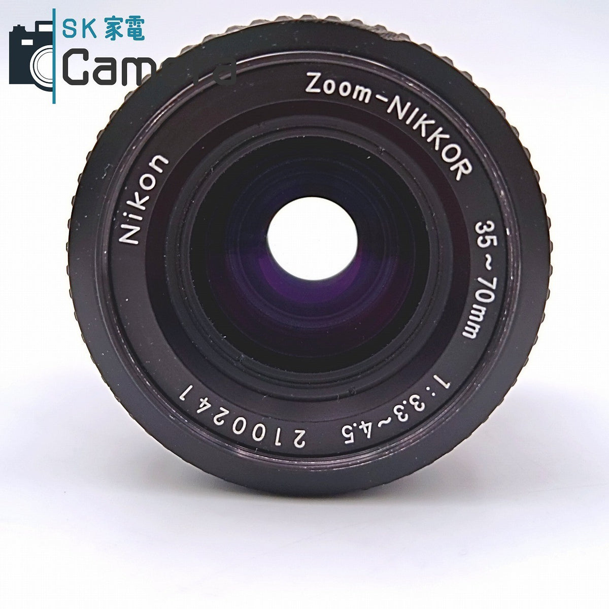 Nikon Zoom-NIKKOR 35-70ｍｍ F3.3-4.5 Ai-s ニコン キャップ付き
