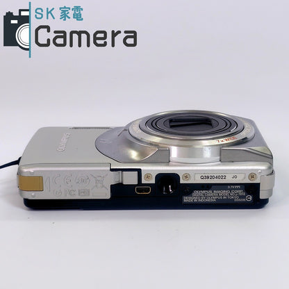 【中古】 OLYMPUS μ-7010 コンパクトデジタルカメラ オリンパス 電池 充電器 ケース 付