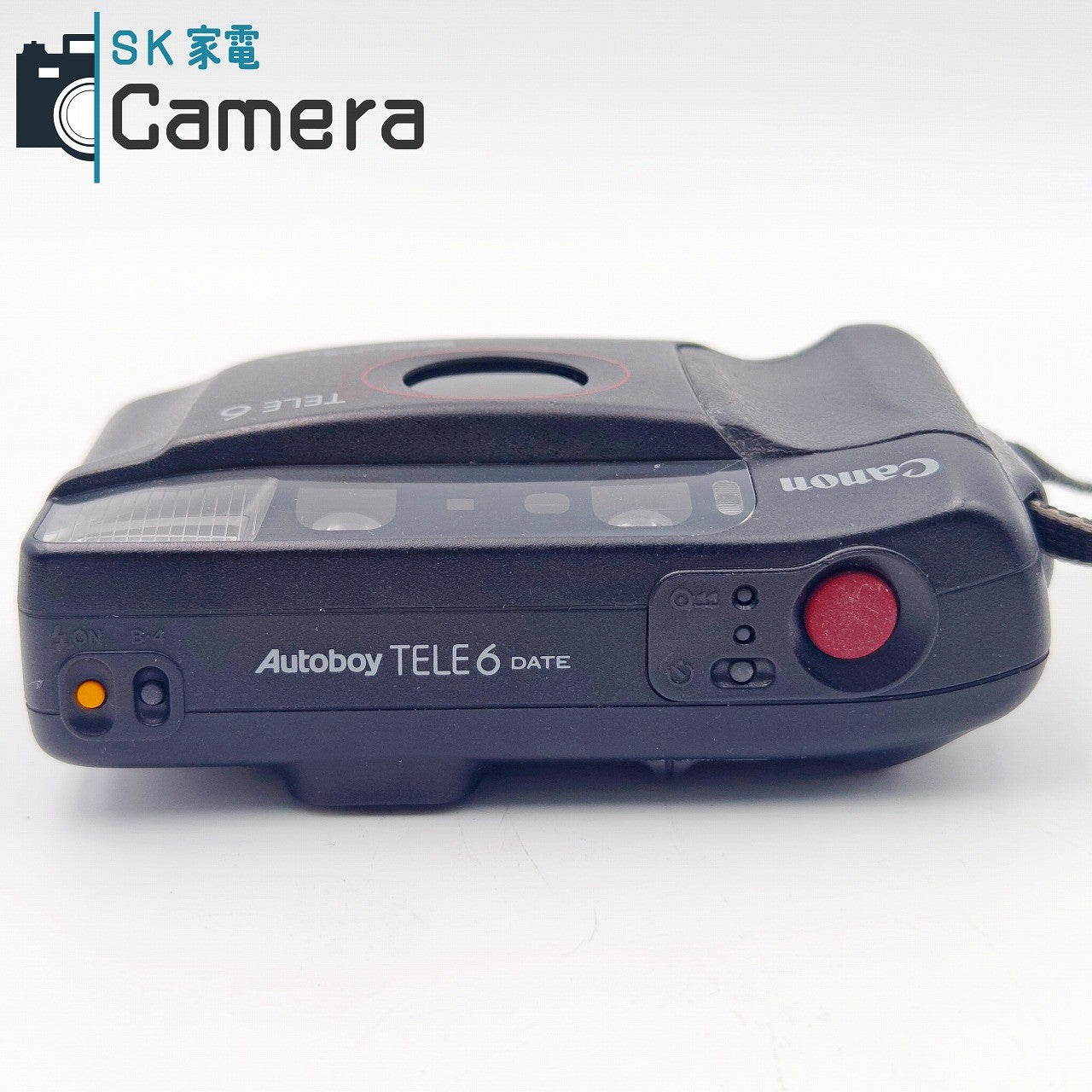 【中古】 Canon Autoboy TELE6 DATE キャノン オートボーイ コンパクトフィルムカメラ テスト用フィルムにて確認済