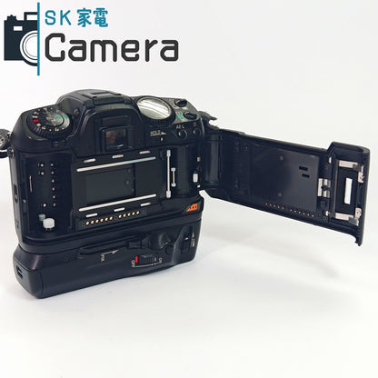 【中古】 PENTAX MZ-S ボディ + BATTERY GRIP BG-10 付 ペンタックス テスト用フィルムで確認済