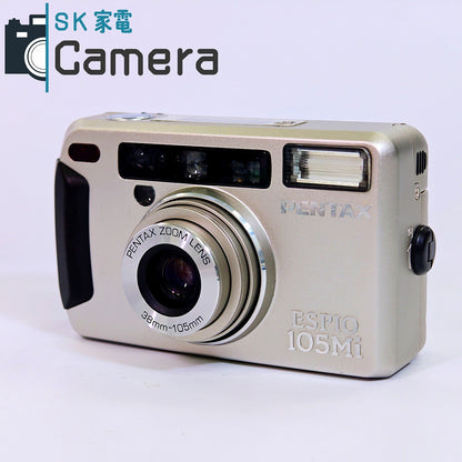 【中古】 PENTAX ESPIO 105Mi テスト用フィルムにて確認済 ペンタックス エスピオ 105 Mi コンパクトフィルムカメラ