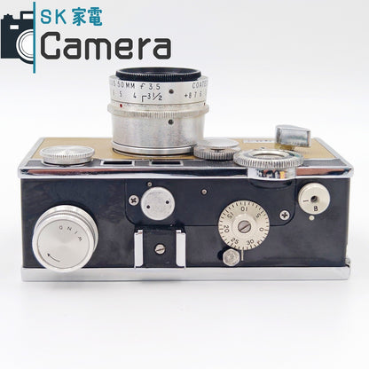 【中古】 argus 50mm F3.5 アーガス MADE IN USA レンジファインダー