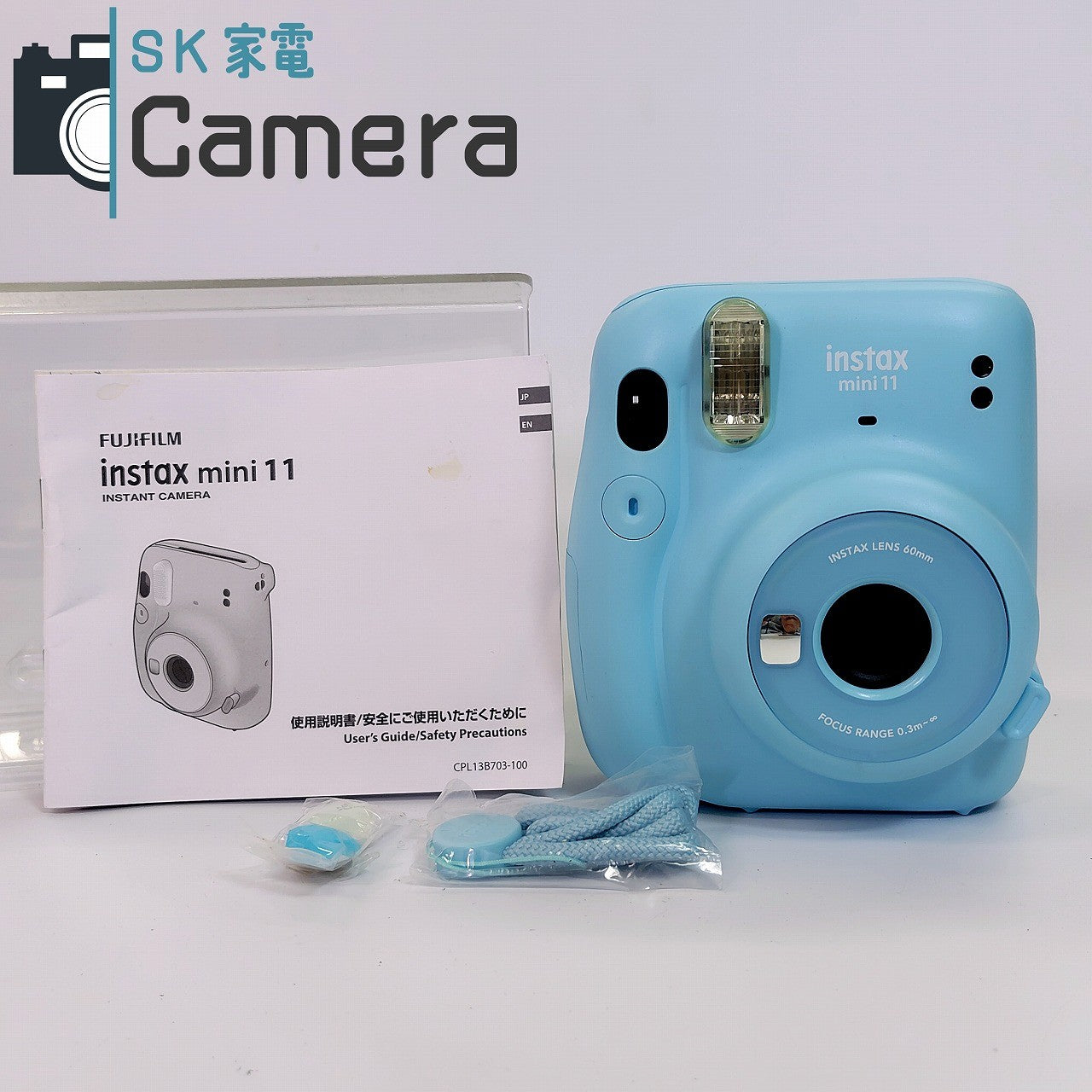 【中古】 FUJIFILM instax mini 11 富士フィルム チェキ インスタントカメラ 美品