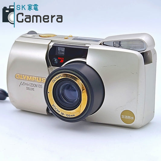 OLYMPUS μ [mju:] ZOOM 105 DELUXE 38-105ｍｍ オリンパス ミュー コンパクトフィルムカメラ